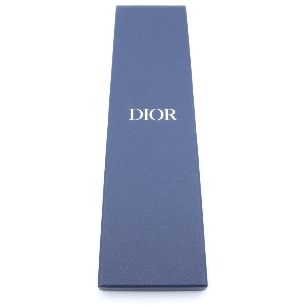 Christian Dior(クリスチャンディオール) ロゴ ネクタイ ブラック シルク