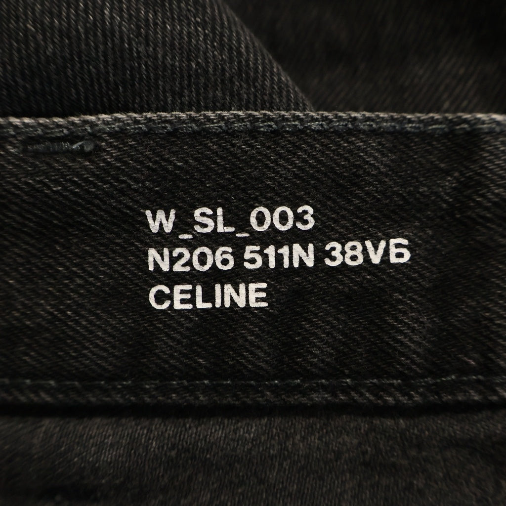 CELINE(セリーヌ) スリムスキニー デニム パンツ ジーンズ ブラック N206 511N 38V6 レディース