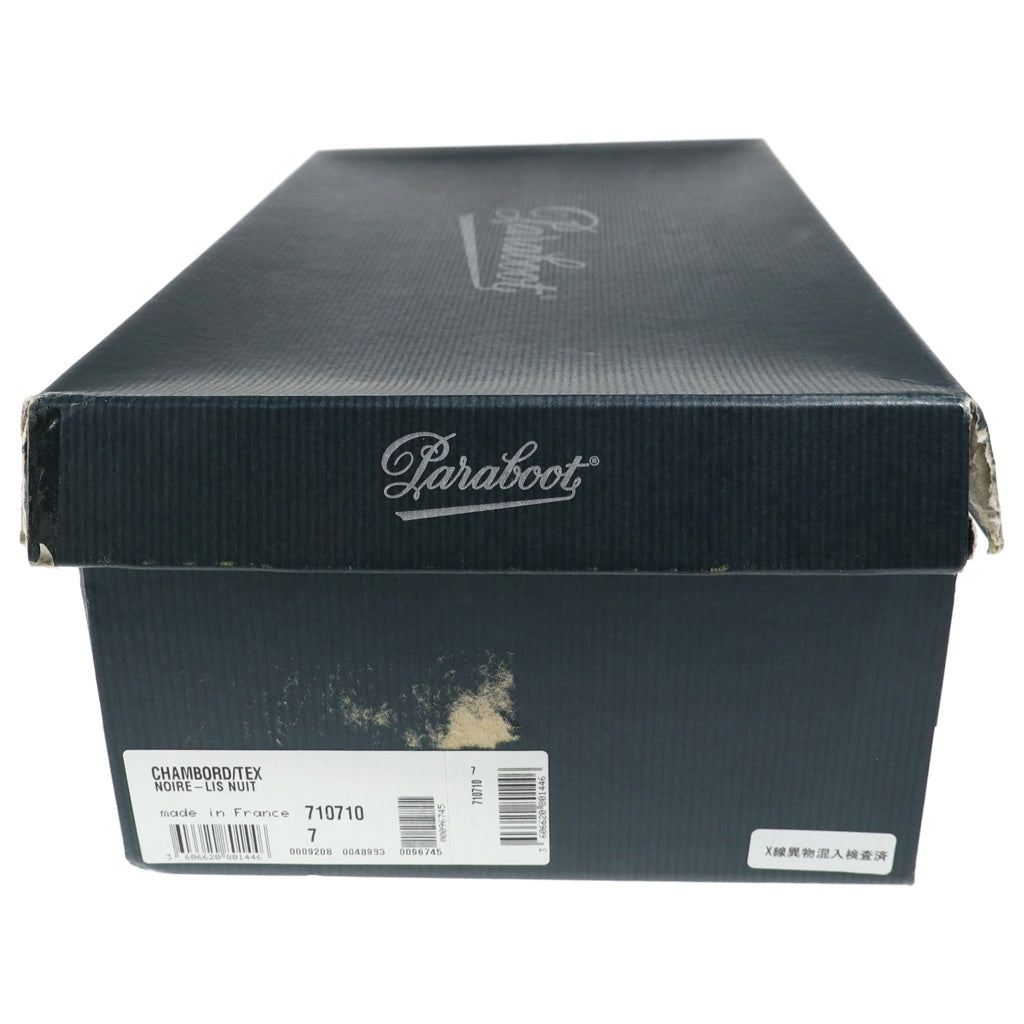 PARABOOT(パラブーツ) CHAMBORD シャンボード Uチップ レザー シューズ ブラック