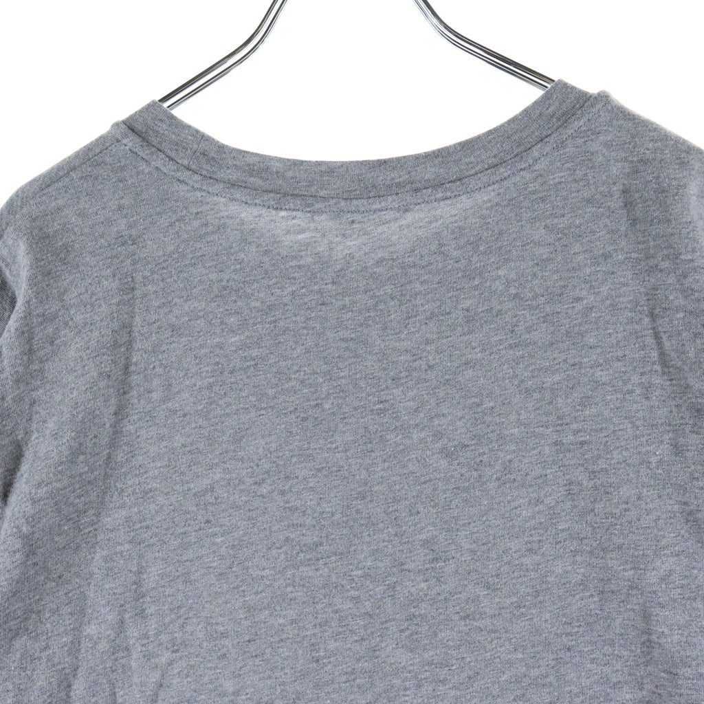 MONCLER(モンクレール) 22SS ロゴプリント ワッペン 半袖Tシャツ カットソー グレー H10918C00043