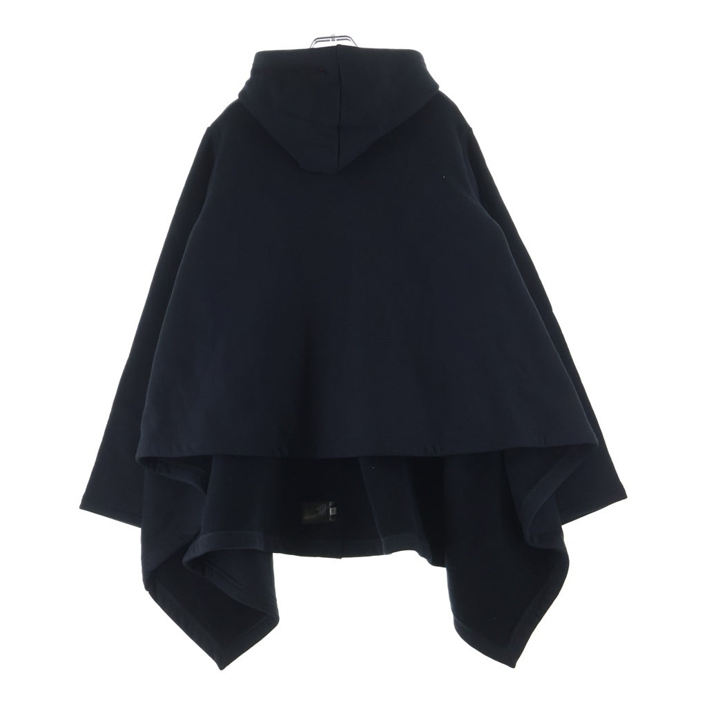 BALENCIAGA(バレンシアガ) 21SS ヘビーウェイトポンチョパーカー フーディー ブラック 645156