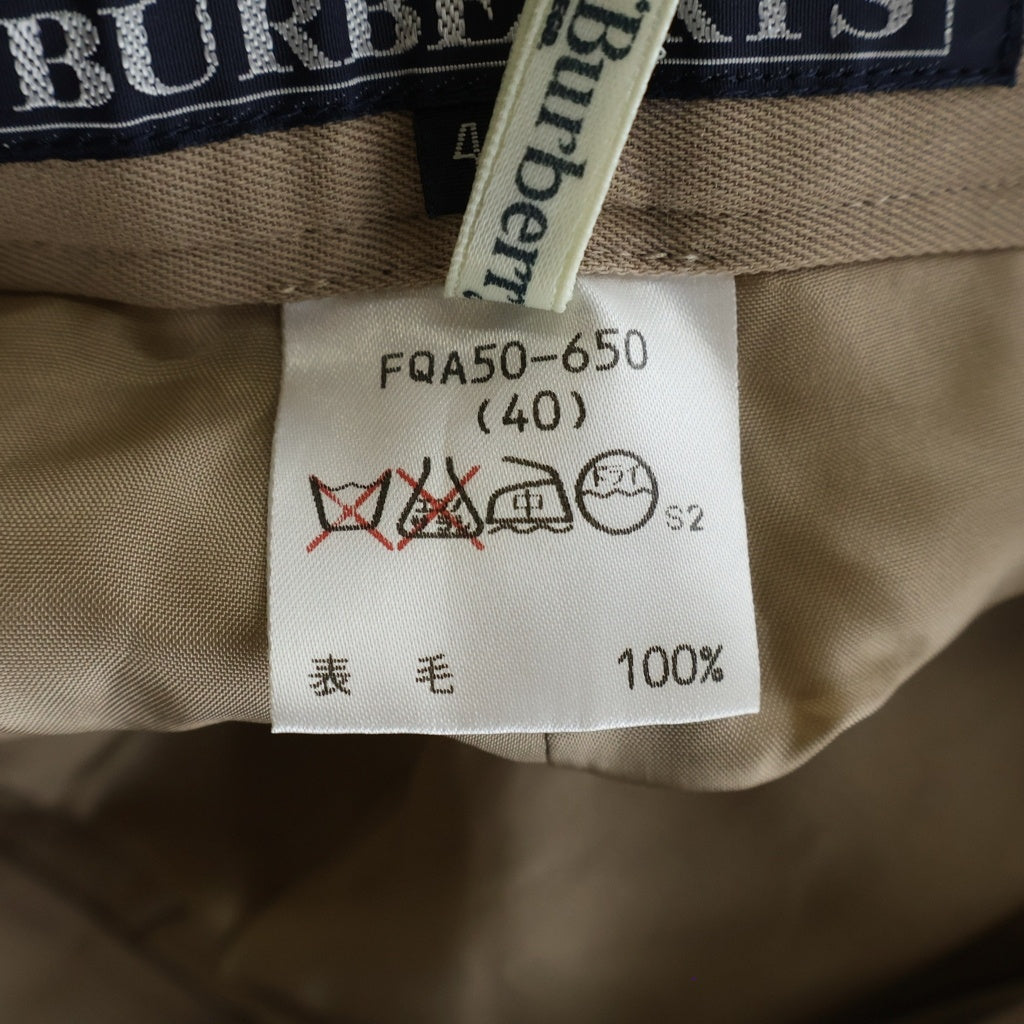 BURBERRYS(バーバリーズ) セットアップ テーラードジャケット スラックスパンツ ベージュ FJA40ー650 レディース