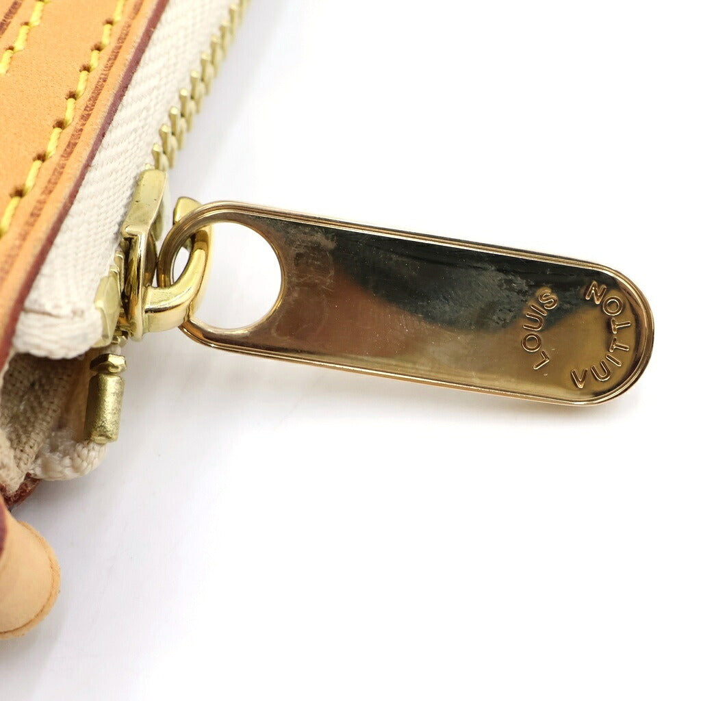 LOUIS VUITTON(ルイヴィトン) ダミエアズール シラクーサPM ショルダーバッグ ブラウン×アイボリー レザー×PVC N41113 ゴールド金具