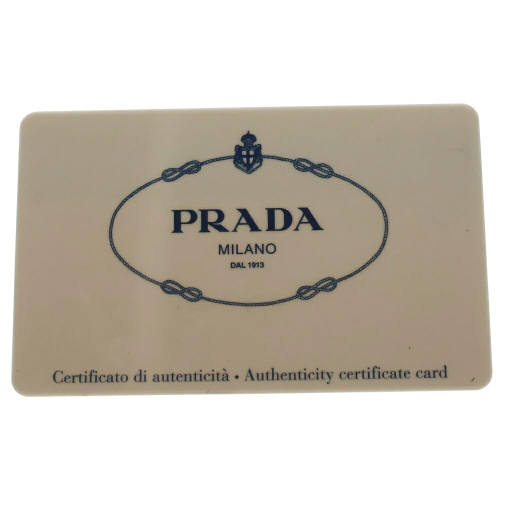 PRADA(プラダ) テスートナイロン トライアングルロゴプレート 2WAYハンドバッグ ボストンバッグ ショルダーバッグ ブラック レザー V60S シルバー金具