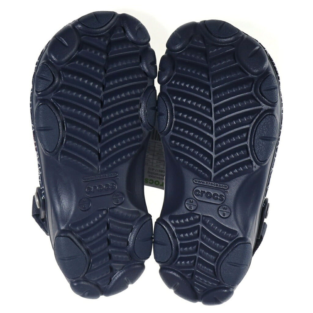 Crocs(クロックス) ×リーバイス 刺し子デニムサンダル ネイビー 208917‐410