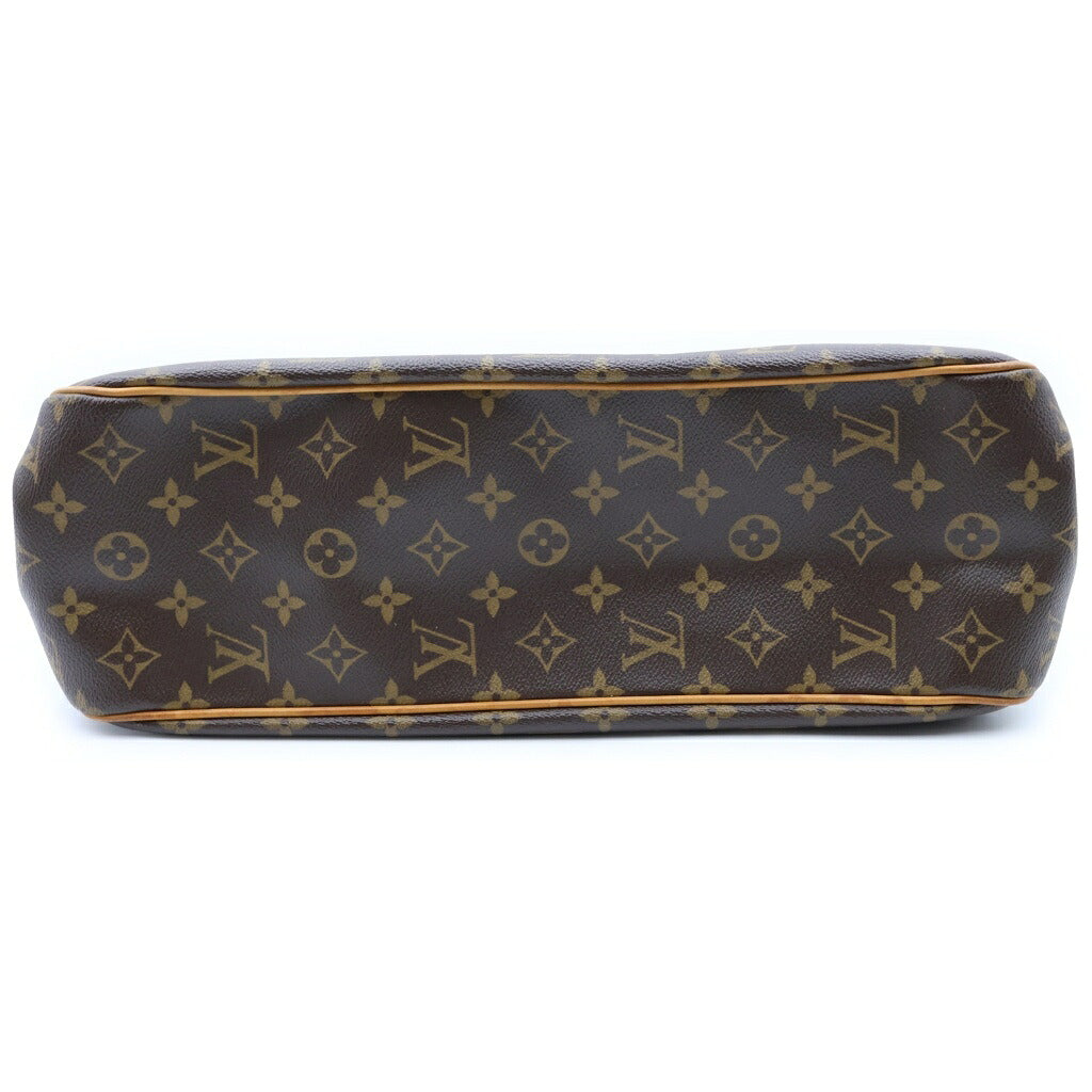 LOUIS VUITTON(ルイヴィトン) モノグラム バティニョール オリゾンタル ハンドバッグ トートバッグ ブラウン PVCレザー M51154 ゴールド金具