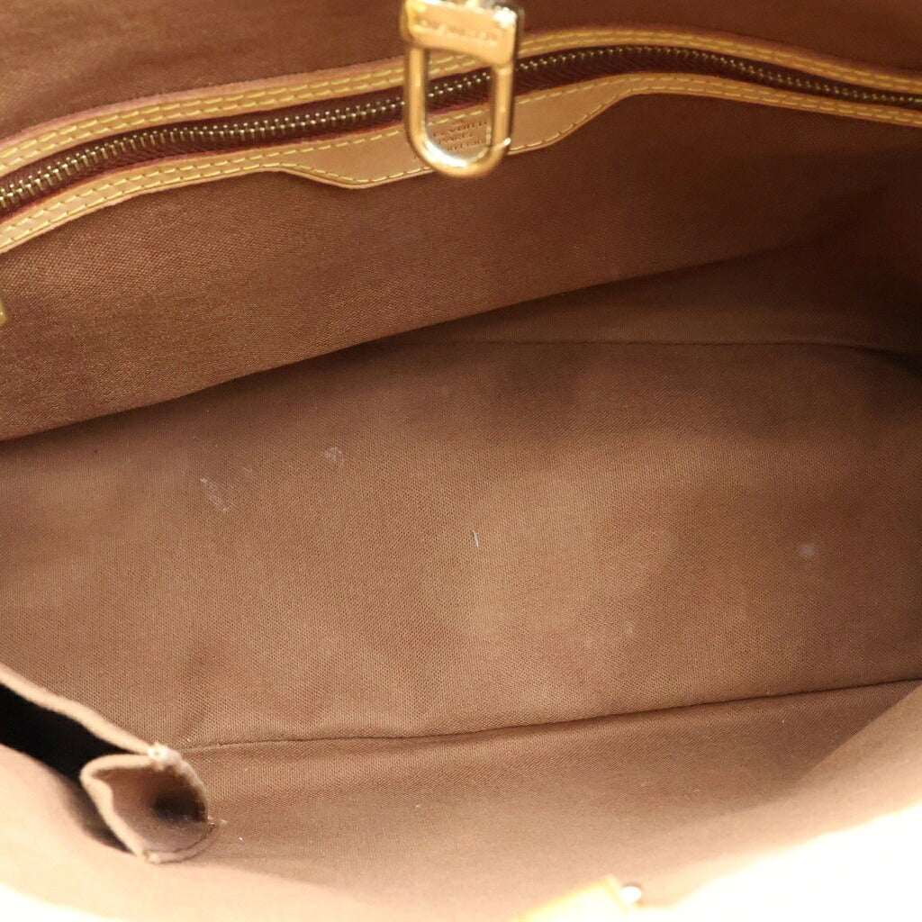 LOUIS VUITTON(ルイヴィトン) モノグラム バティニョール オリゾンタル ハンドバッグ トートバッグ ブラウン PVCレザー M51154 ゴールド金具