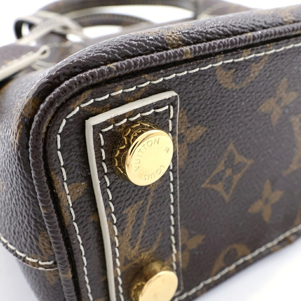 LOUIS VUITTON(ルイヴィトン) シャイニーロックイットBB ハンドバッグ モノグラム PVCレザー ブラウン M40599
