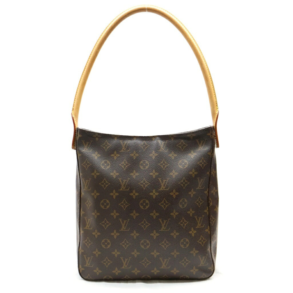 LOUIS VUITTON(ルイヴィトン) ルーピングGM ショルダーバッグ トートバッグ モノグラム PVCレザー ブラウン M51145