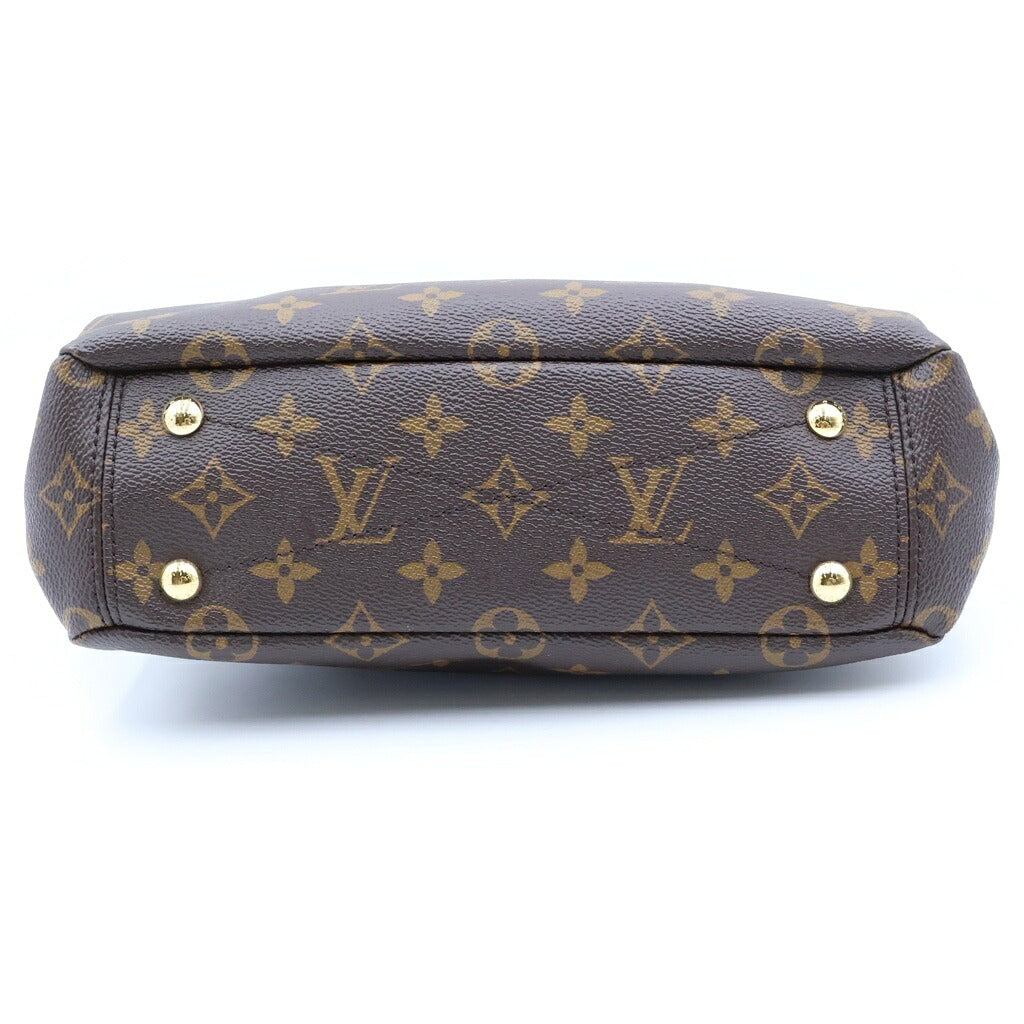 LOUIS VUITTON(ルイヴィトン) モノグラム バラスBB 2WAYハンドバッグ ショルダーバッグ ブラウン×レッド レザー×PVC M41241 ゴールド金具