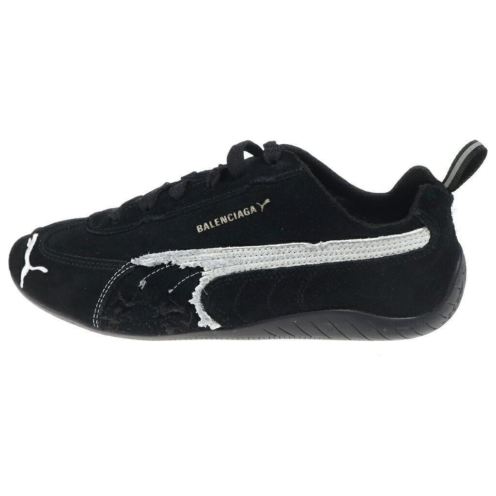BALENCIAGA(バレンシアガ) ×PUMA スピードキャット ローカットスニーカー ブラック #US7/25cm 406519-02