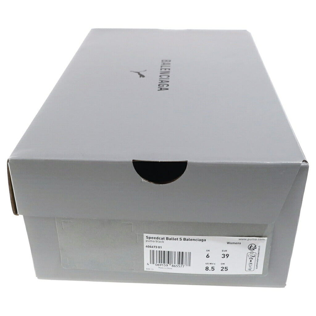 BALENCIAGA(バレンシアガ) ×PUMA スピードキャット ローカットスニーカー ブラック #US7/25cm 406519-02