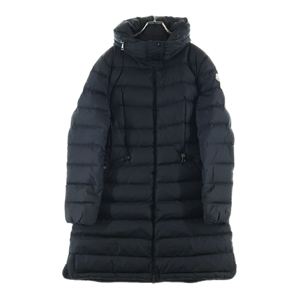 MONCLER(モンクレール) 20AW FLAMMETTE フラメッテ ジップアップ ダウン ロング ジャケット コート ブラック レディース C20934993105
