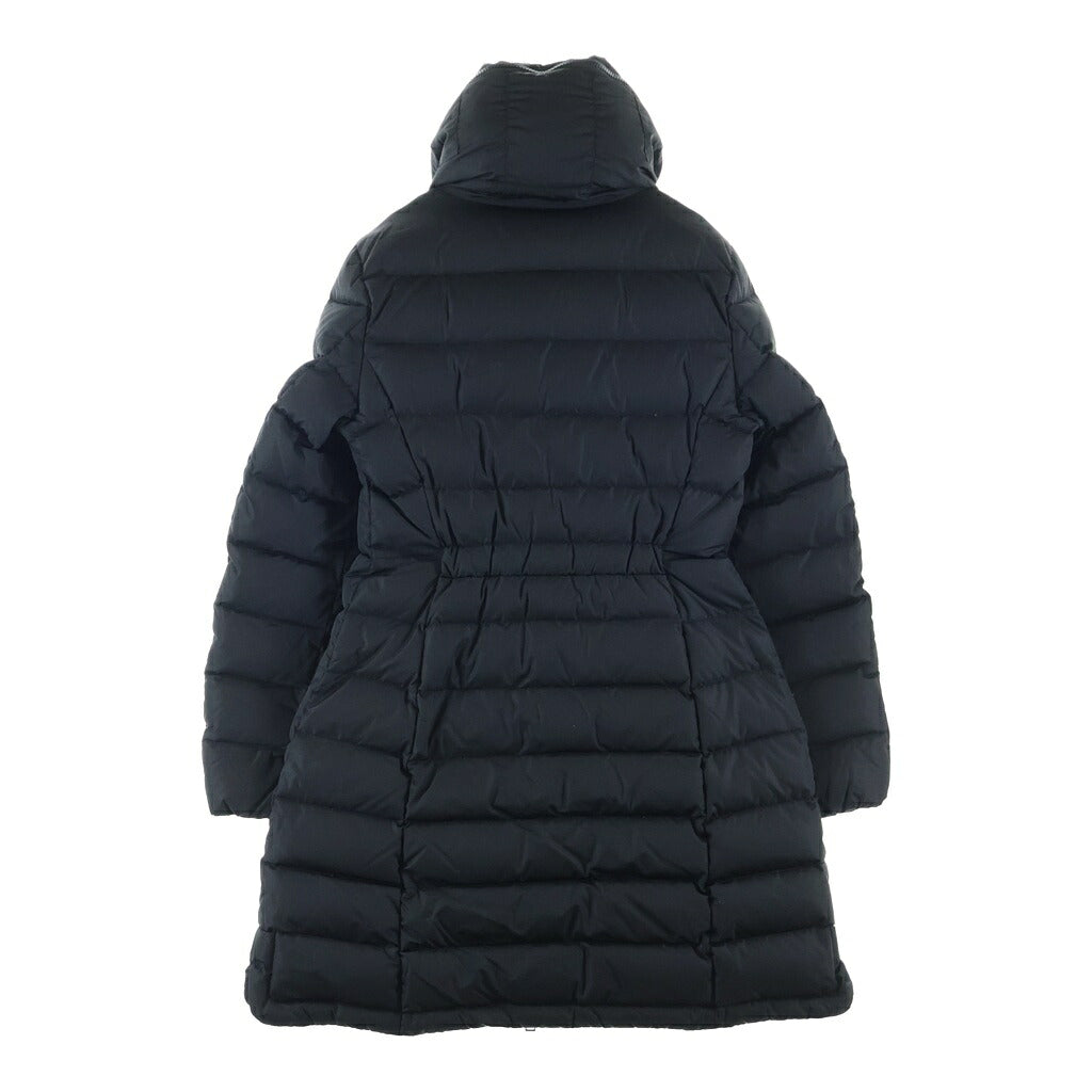 MONCLER(モンクレール) 20AW FLAMMETTE フラメッテ ジップアップ ダウン ロング ジャケット コート ブラック レディース C20934993105