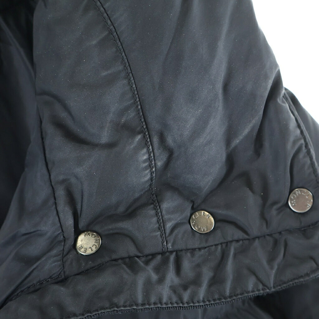 MONCLER(モンクレール) 20AW FLAMMETTE フラメッテ ジップアップ ダウン ロング ジャケット コート ブラック レディース C20934993105