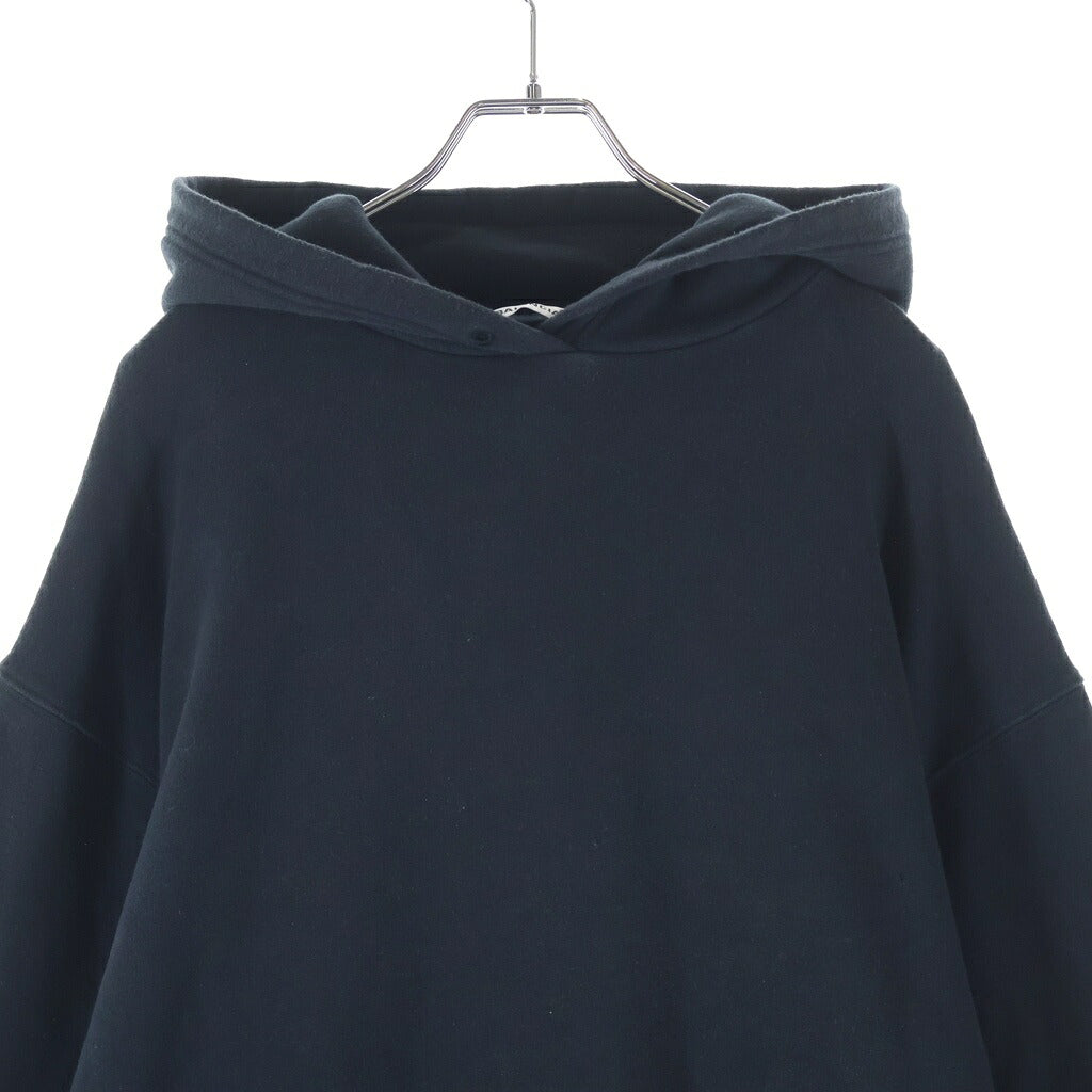 BALENCIAGA(バレンシアガ) 19AW バックロゴプリント プルオーバーパーカー フーディー ブラック 570798