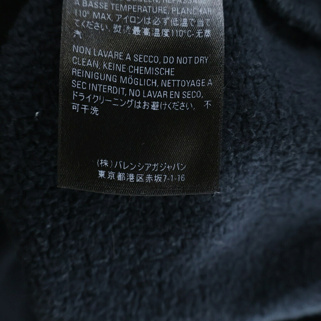 BALENCIAGA(バレンシアガ) 19AW バックロゴプリント プルオーバーパーカー フーディー ブラック 570798
