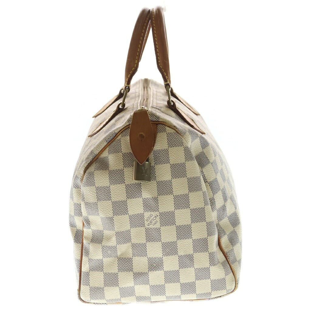 LOUIS VUITTON(ルイヴィトン) スピーディ 30 ハンドバッグ ミニボストン ダミエアズール PVCレザー アイボリー N41533