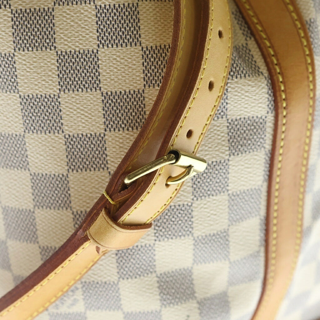 LOUIS VUITTON(ルイヴィトン) ダミエ アズール ノエ ショルダーバッグ 巾着 PVCレザー アイボリー N42222