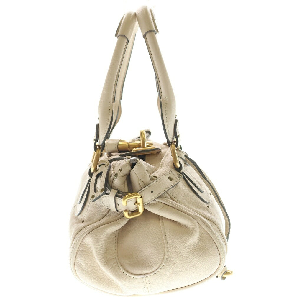 Chloe(クロエ) パディントン ハンドバッグ レザー ベージュ