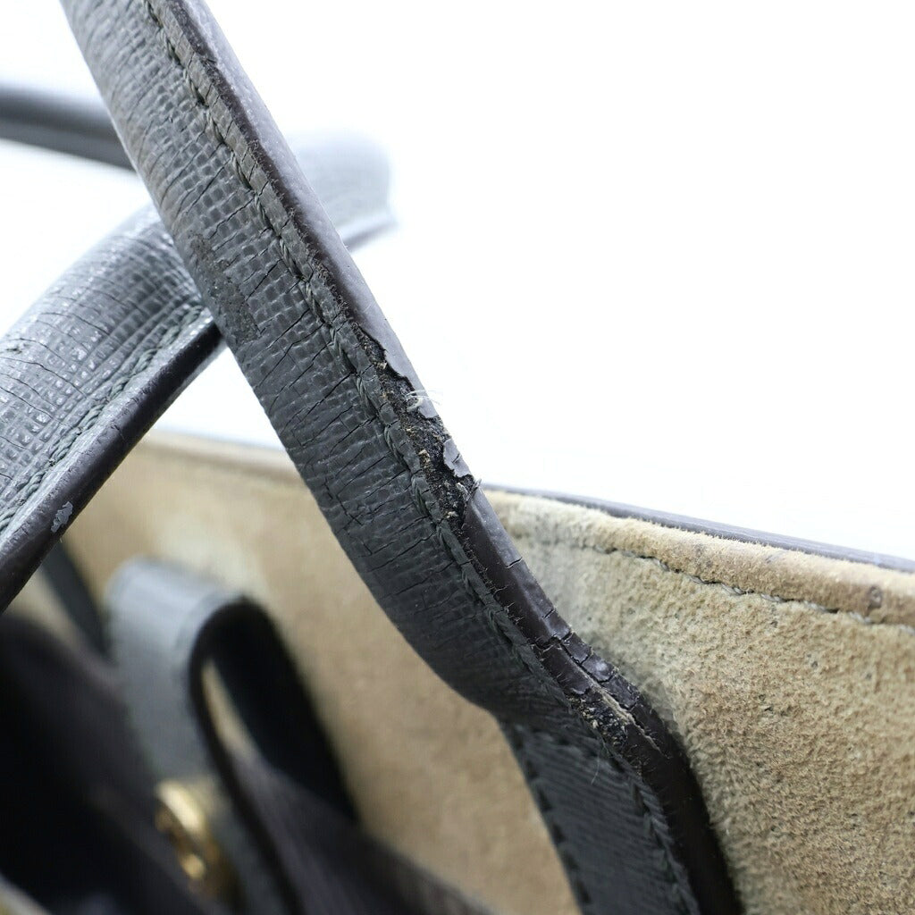 FENDI(フェンディ) トゥージュール 2WAYハンドバッグ ショルダーバッグ グレー レザー 8BH250 ゴールド金具