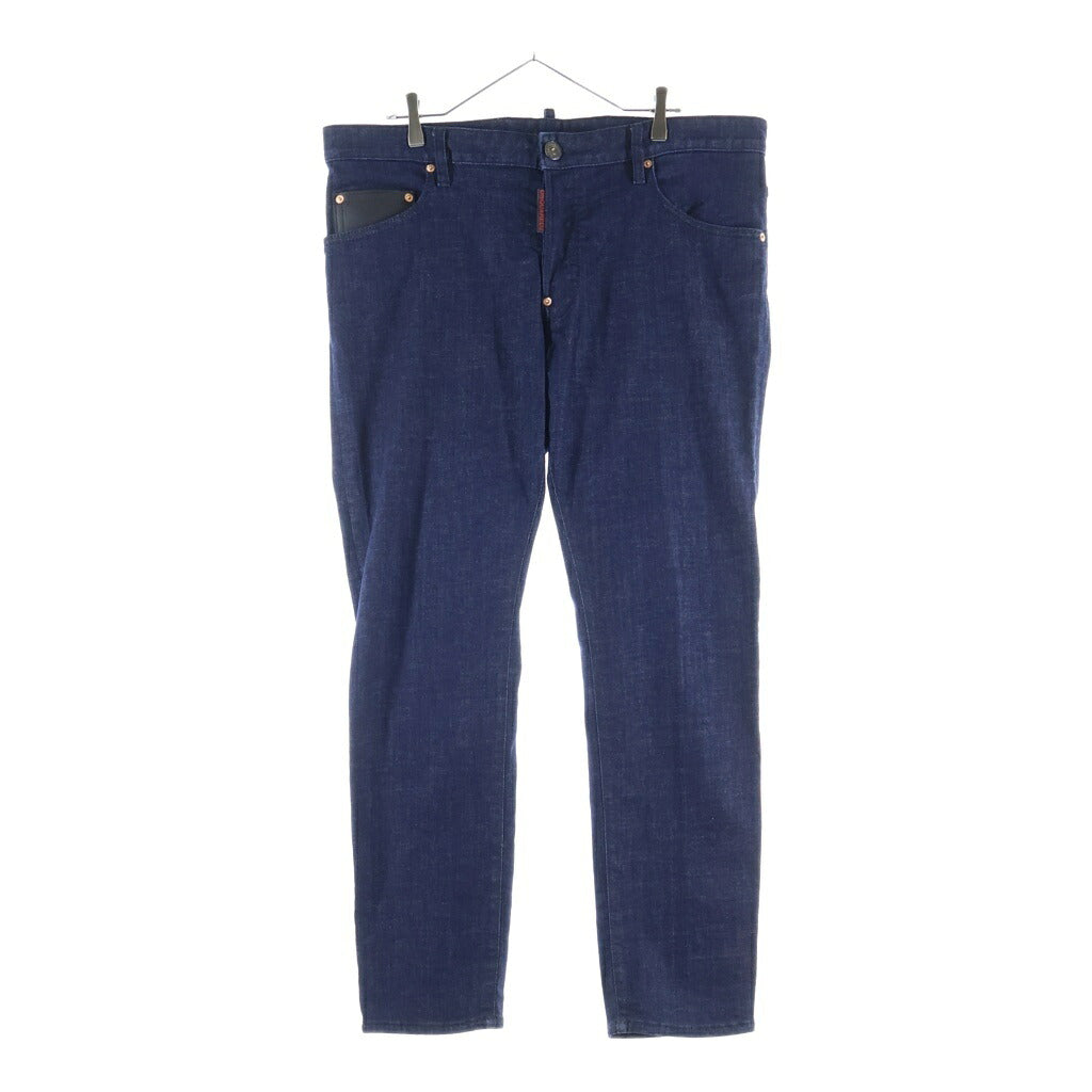 DSQUARED2(ディースクエアード) デニムパンツ インディゴ ストレートパンツ S71LB1622 S30664