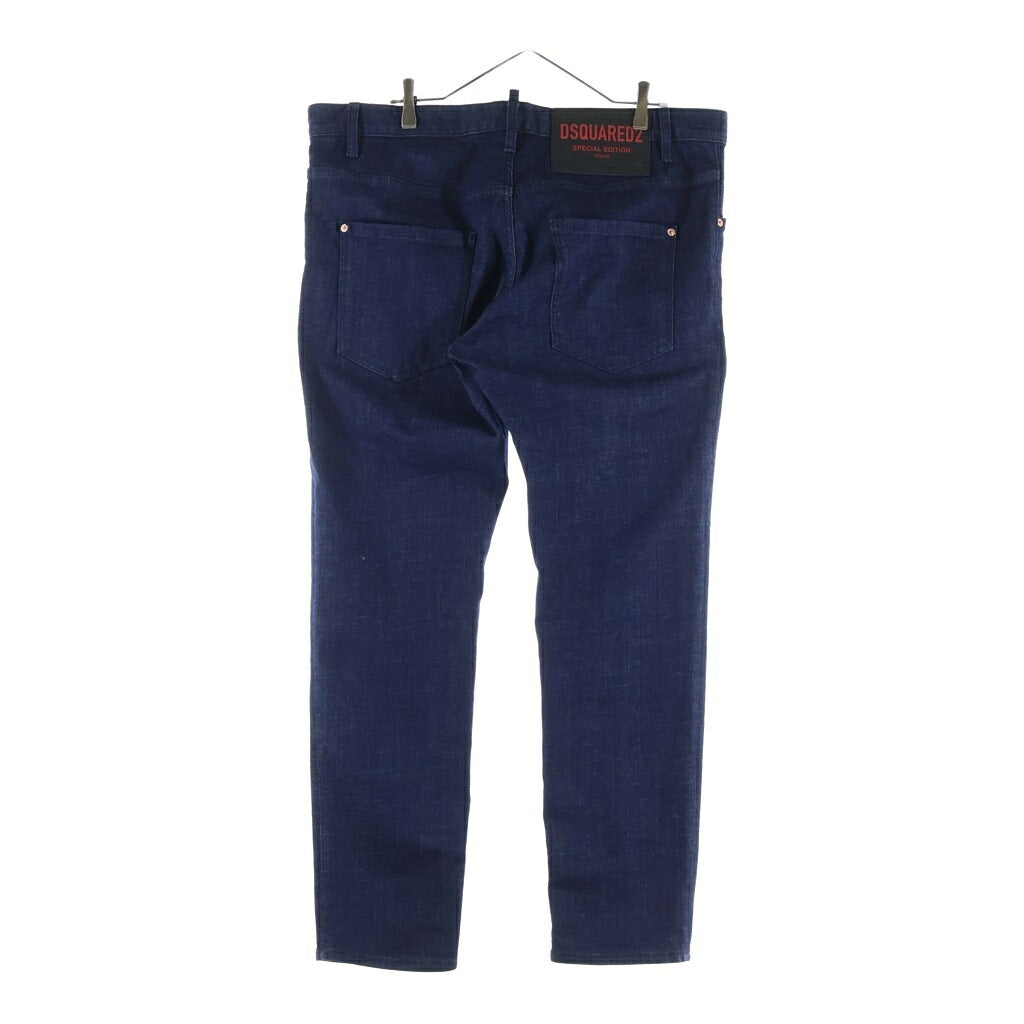DSQUARED2(ディースクエアード) デニムパンツ インディゴ ストレートパンツ S71LB1622 S30664