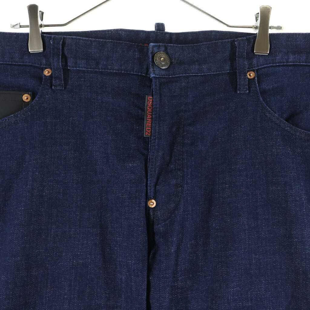 DSQUARED2(ディースクエアード) デニムパンツ インディゴ ストレートパンツ S71LB1622 S30664