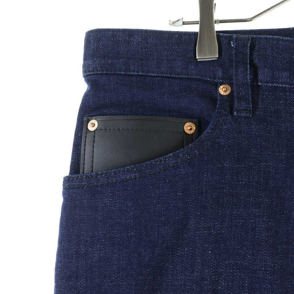DSQUARED2(ディースクエアード) デニムパンツ インディゴ ストレートパンツ S71LB1622 S30664