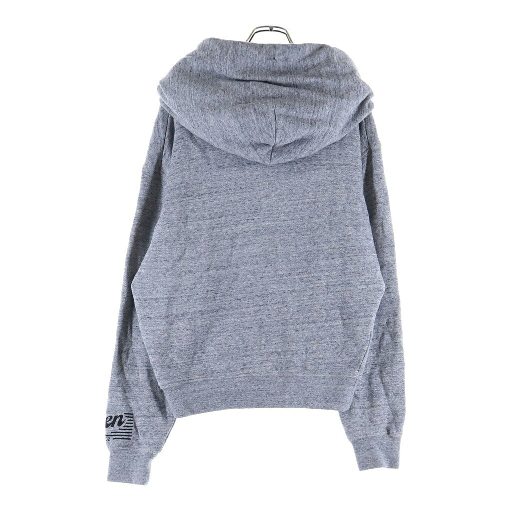 DSQUARED2(ディースクエアード) ロゴフーディー パーカー グレー コットン S72GU0491 レディース