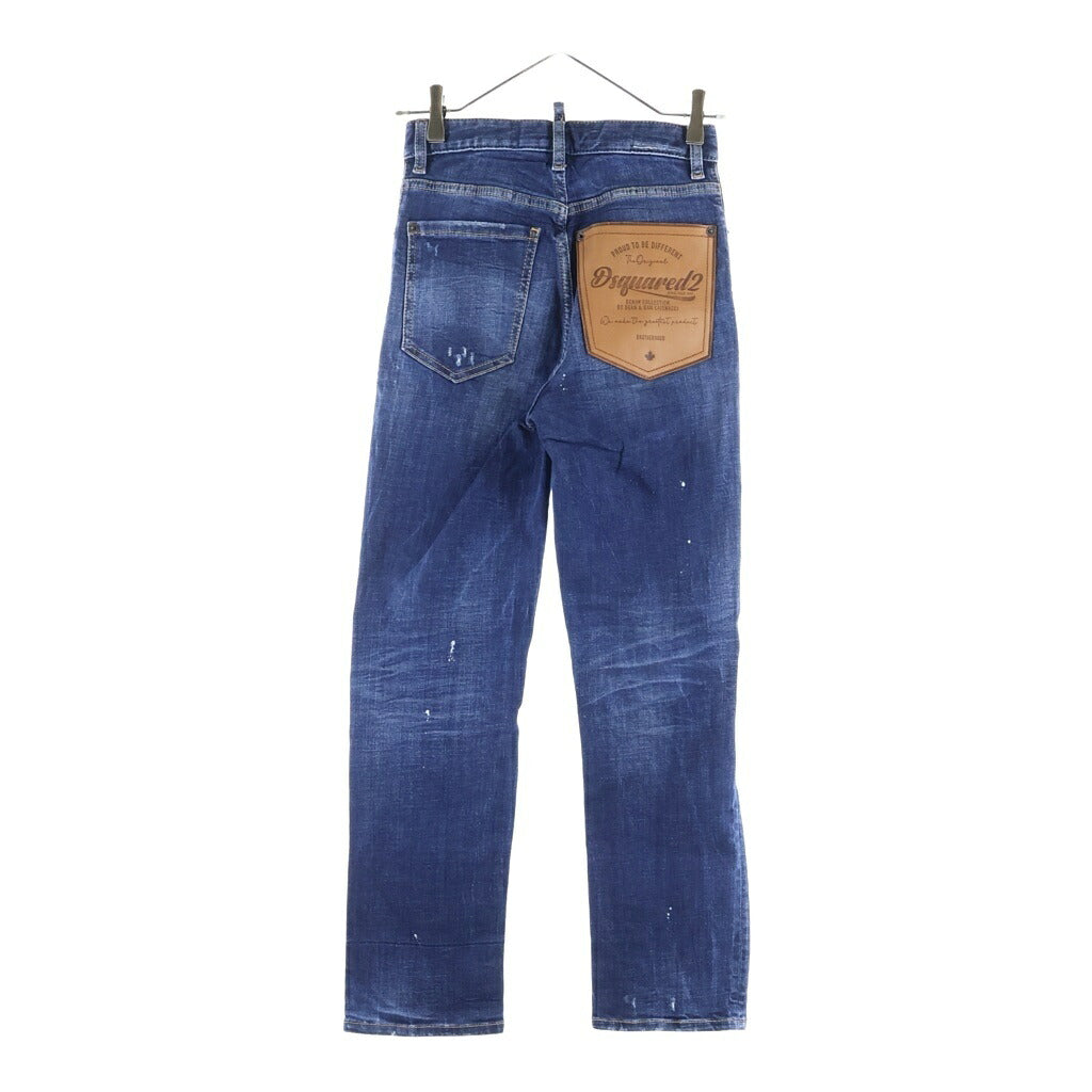 DSQUARED2(ディースクエアード) デニムパンツ インディゴ ストレート S75LB1001 S30664