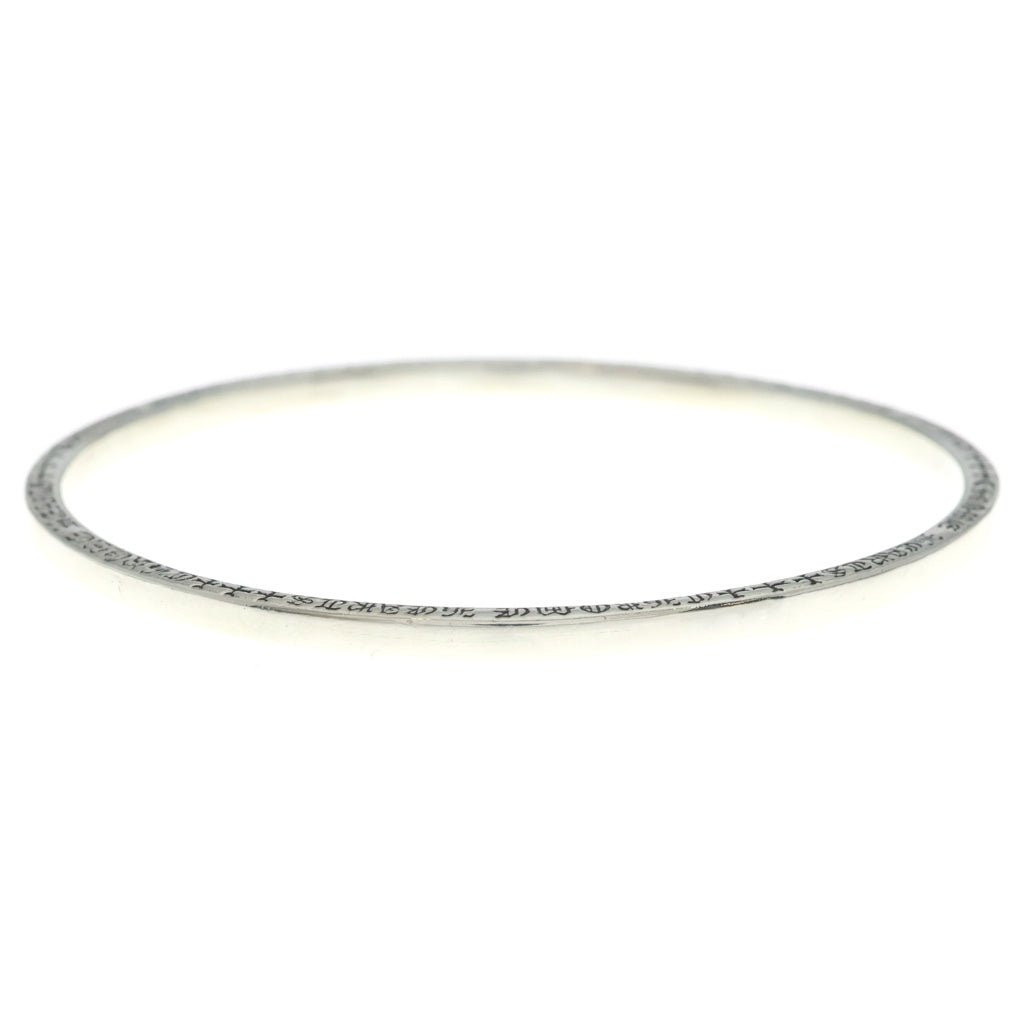CHROME HEARTS(クロムハーツ) BANGLE NTFL NTFLバングル ブレスレット シルバー