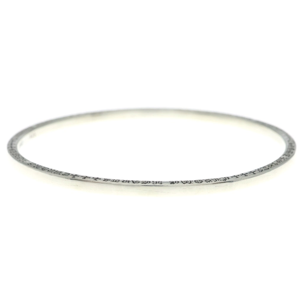 CHROME HEARTS(クロムハーツ) BANGLE NTFL NTFLバングル ブレスレット シルバー