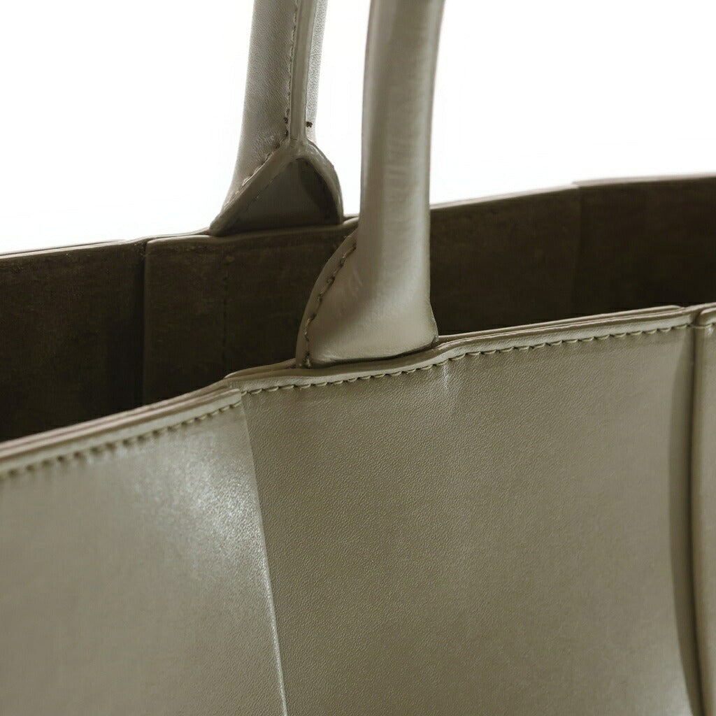 BOTTEGA VENETA(ボッテガヴェネタ) アルコトート ラージ ハンドバッグ トートバッグ グレージュ レザー 608608