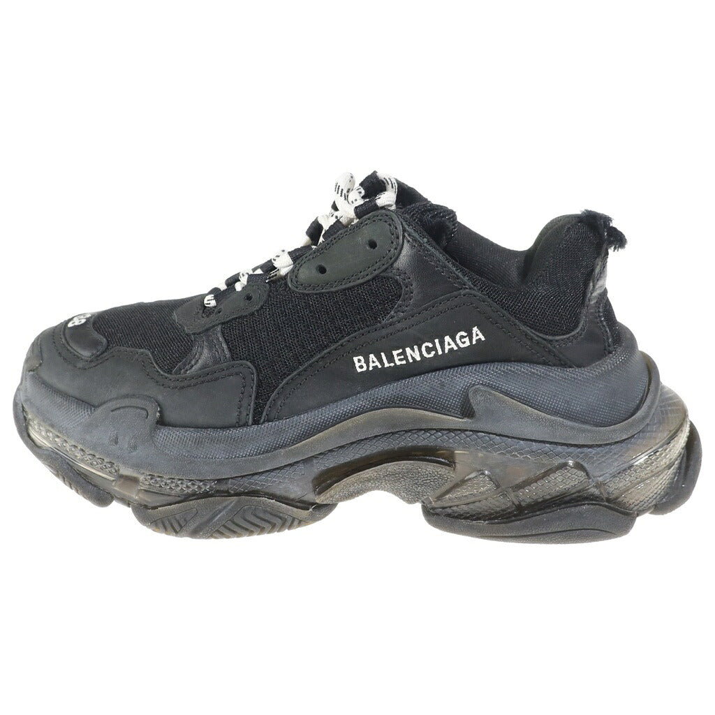BALENCIAGA(バレンシアガ) トリプルエス クリアソール ローカット スニーカー シューズ ブラック 544351