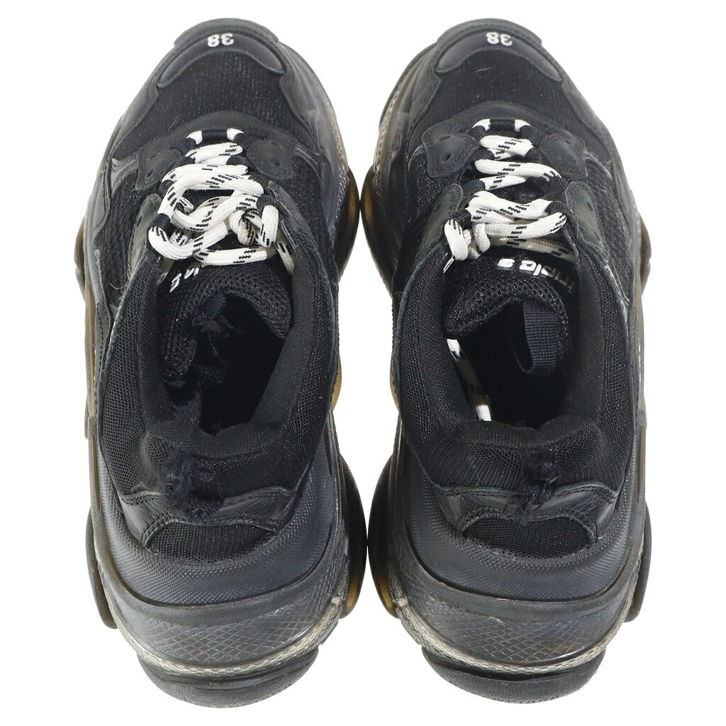 BALENCIAGA(バレンシアガ) トリプルエス クリアソール ローカット スニーカー シューズ ブラック 544351