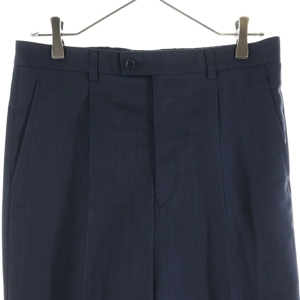LANVIN(ランバン) ■セットアップスーツ ネイビー チェック 48