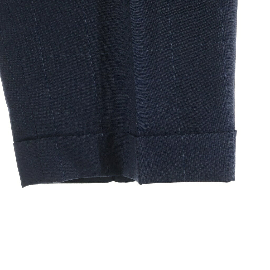 LANVIN(ランバン) ■セットアップスーツ ネイビー チェック 48
