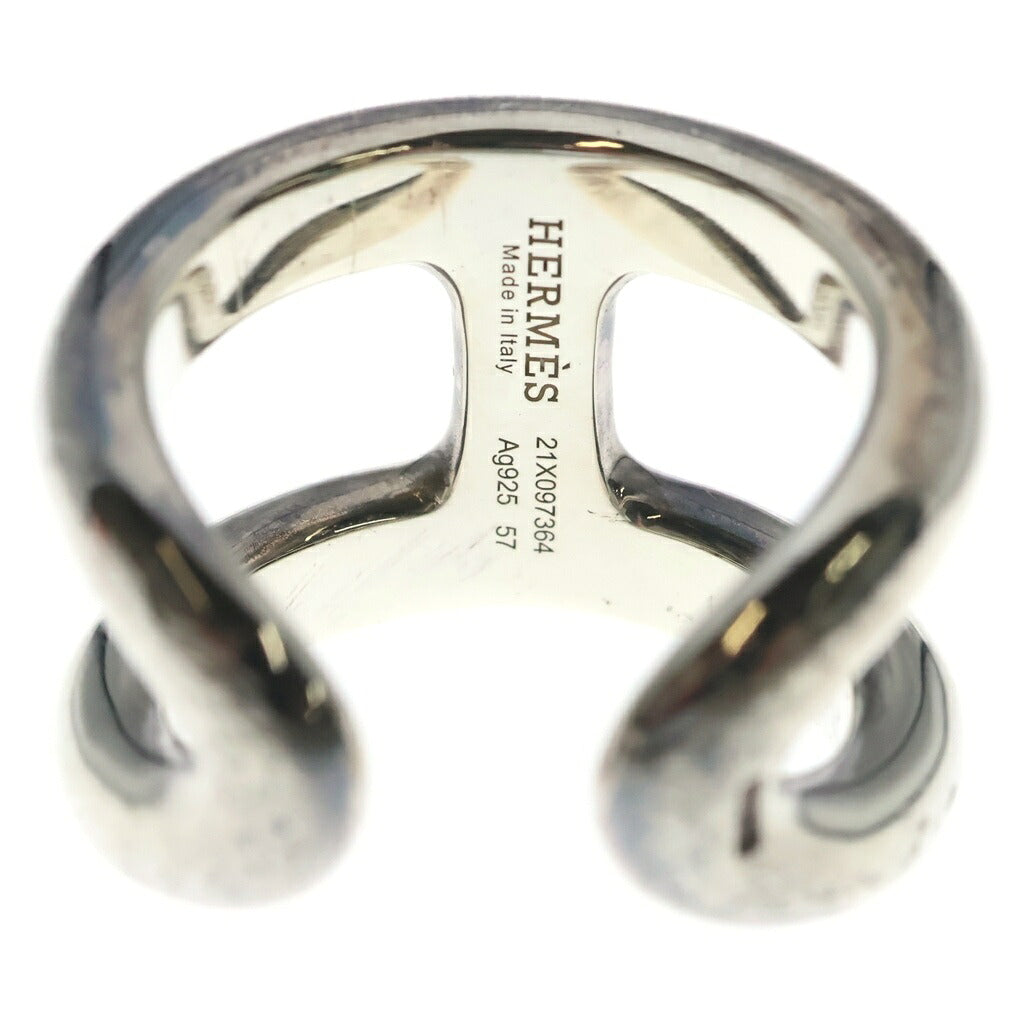 HERMES(エルメス) オスモズGM リング 指輪 SV925 シルバー 16.6g