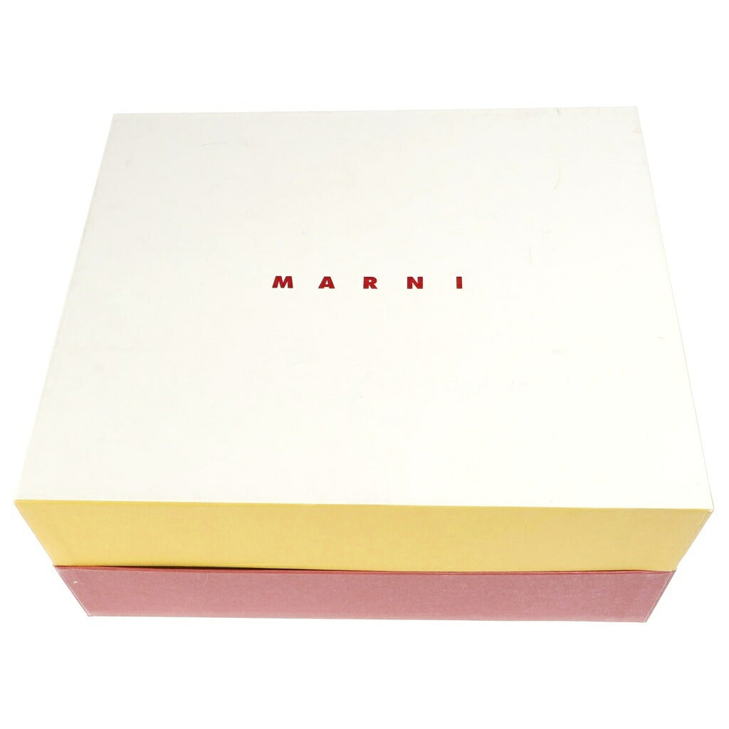 MARNI(マルニ) ロゴジップ ショートブーツ ブラウン