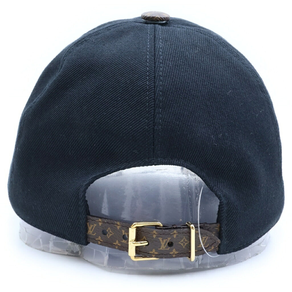 LOUIS VUITTON(ルイヴィトン) LVデー ベースボールキャップ ブラック キャンバス 帽子 M77807