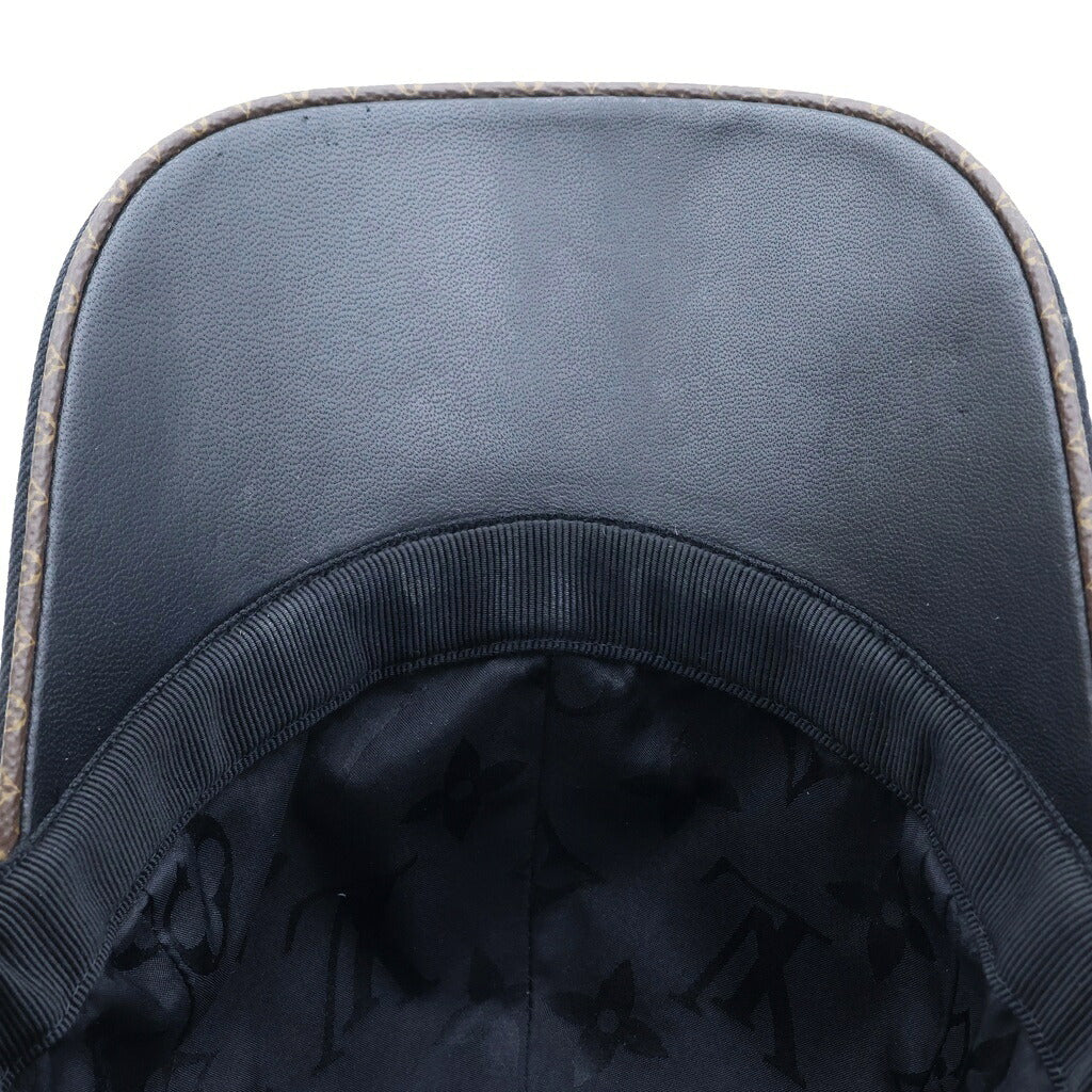 LOUIS VUITTON(ルイヴィトン) LVデー ベースボールキャップ ブラック キャンバス 帽子 M77807