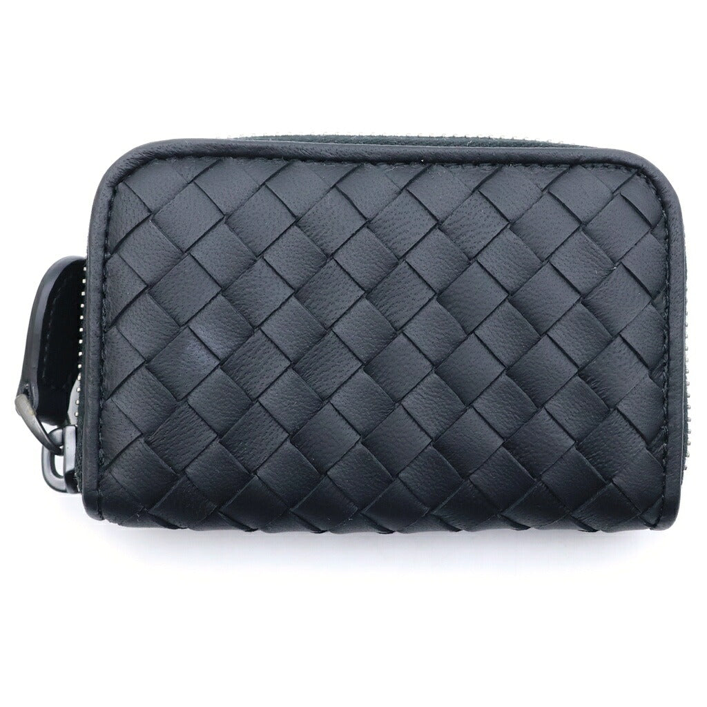 BOTTEGA VENETA(ボッテガヴェネタ) イントレチャート コインケース 小銭入れ ブラック レザー114075 V001N 1000