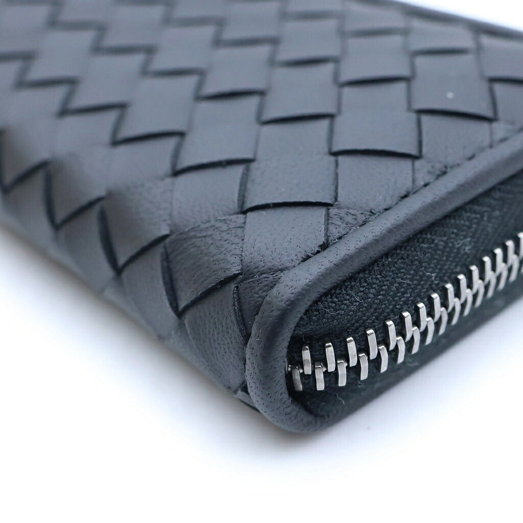 BOTTEGA VENETA(ボッテガヴェネタ) イントレチャート コインケース 小銭入れ ブラック レザー114075 V001N 1000
