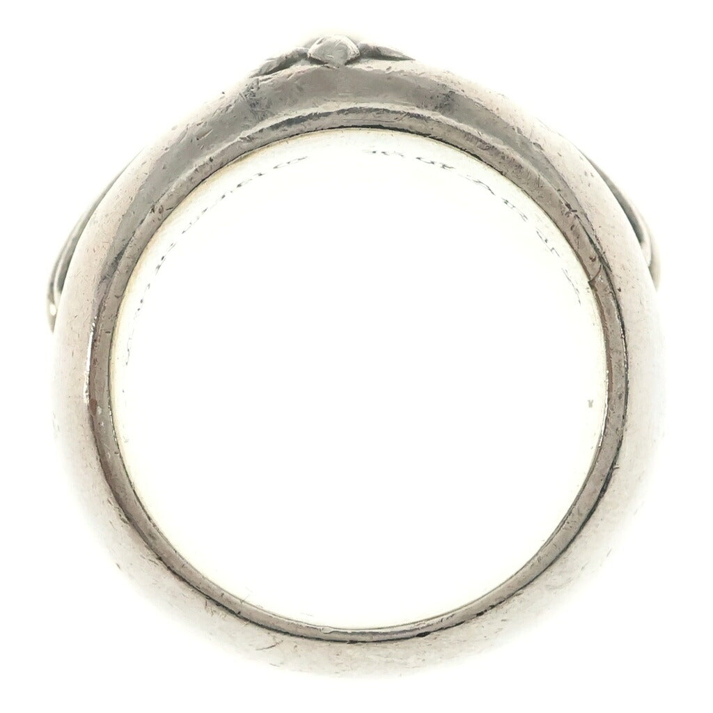 CHROME HEARTS(クロムハーツ) CLASSIC OVAL クラシックオーバルクロス リング シルバー BCA340