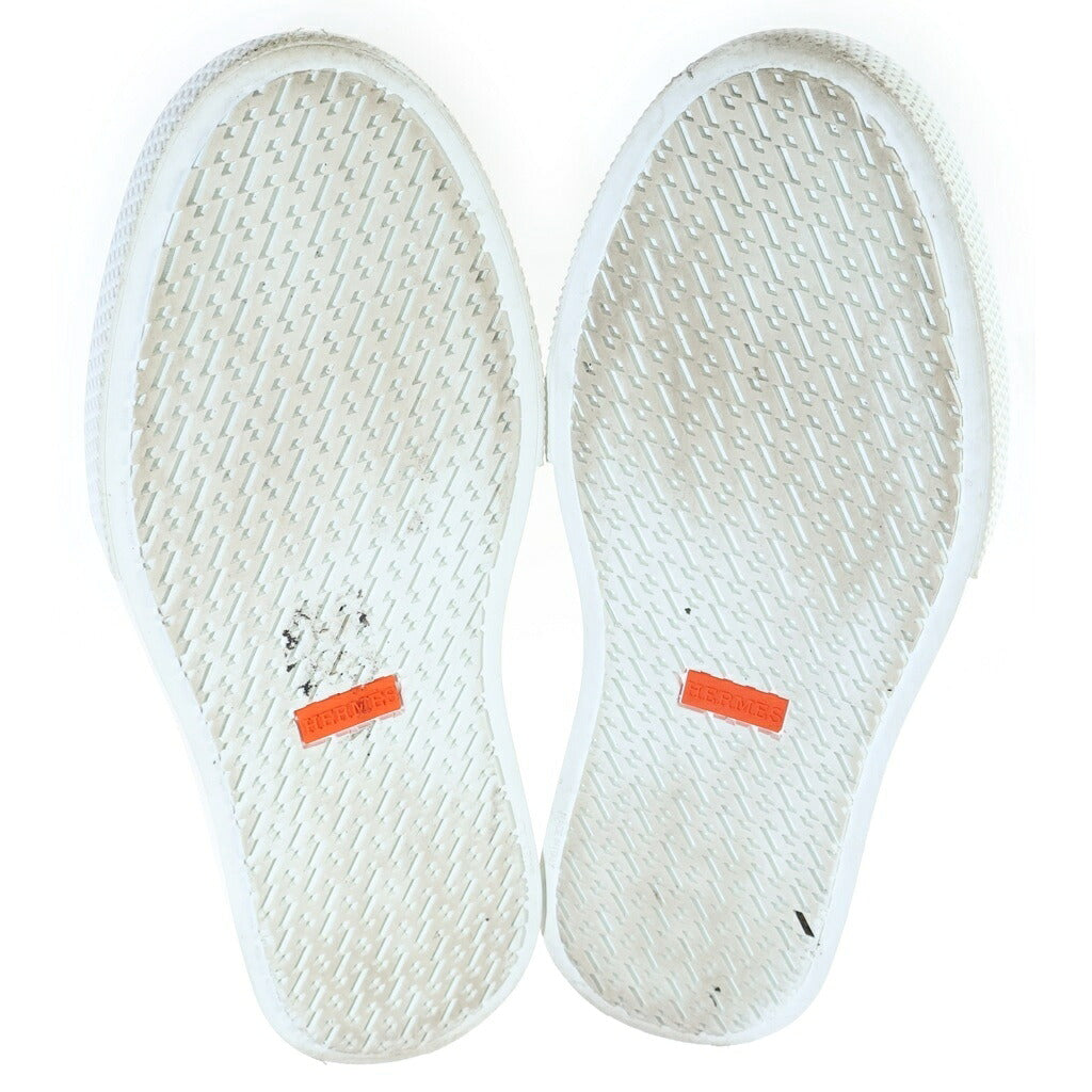 HERMES(エルメス) ゲーム ケリー金具 スリッポン ベージュ スエード ピンクゴールド金具