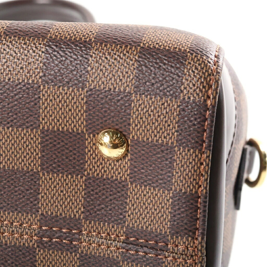 LOUIS VUITTON(ルイヴィトン) ダミエ ケンジントン・ボーリング ハンドバッグ ショルダーバッグ 2WAY ブラウン PVC×レザー N41505