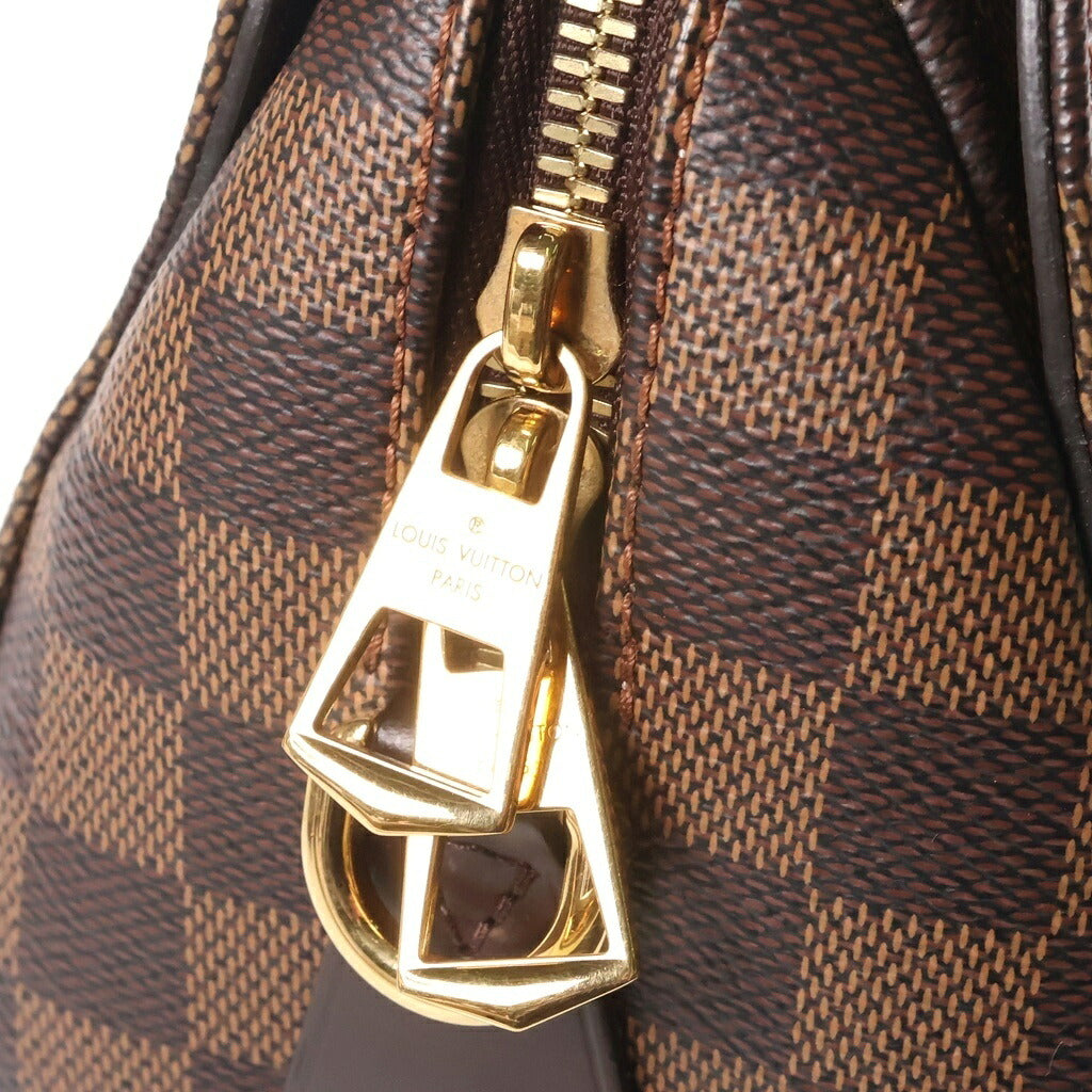 LOUIS VUITTON(ルイヴィトン) ダミエ ケンジントン・ボーリング ハンドバッグ ショルダーバッグ 2WAY ブラウン PVC×レザー N41505