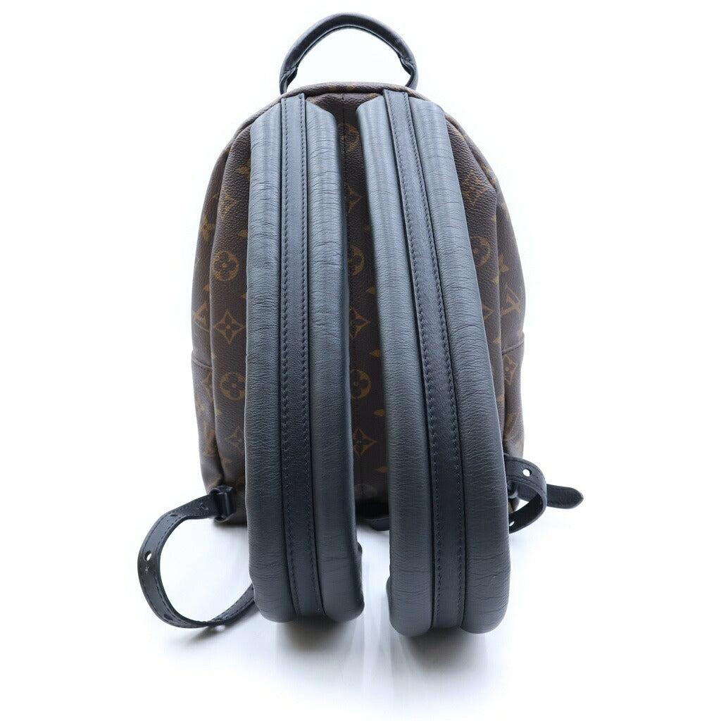 LOUIS VUITTON(ルイヴィトン) モノグラム パームスプリングスPM リュックサック バックパック ブラウン×ブラック レザー×PVC M44871 ゴールド金具