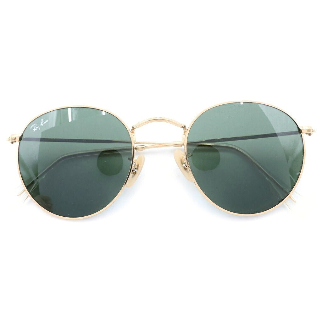 Ray Ban(レイバン) サングラス アイウェア 眼鏡 ラウンドメタル カーキ/ピンクゴールド RB3447